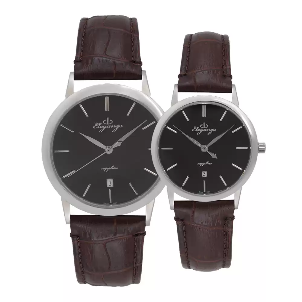 ساعت مچی ست زنانه مردانه الگنگس 8038-301-8039-301