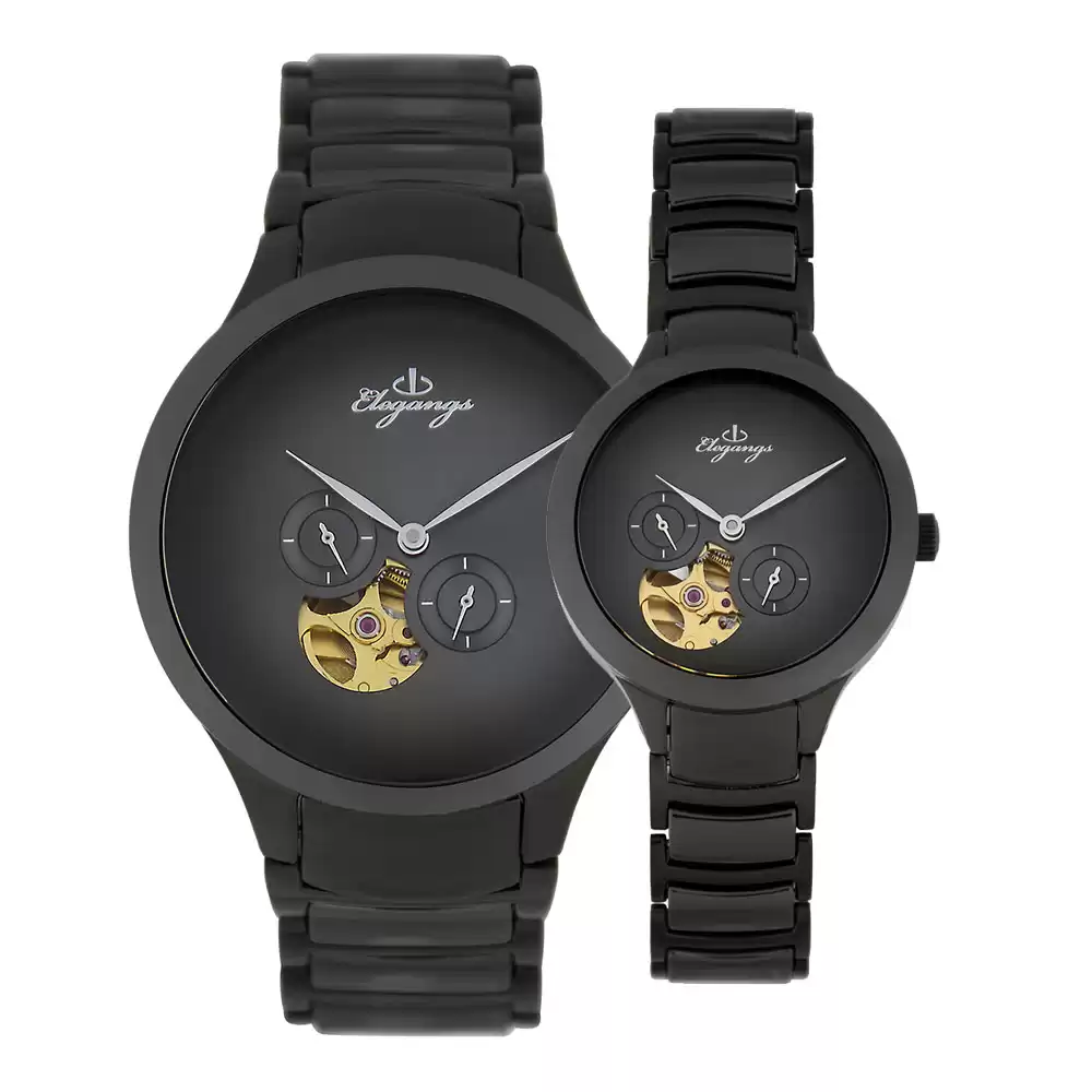 ساعت مچی ست مردانه زنانه الگنگس