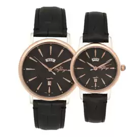 خرید ساعت مچی ست زنانه مردانه الگنگس مدل 8040-709-8041-709 با بهترین قیمت