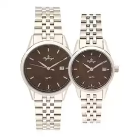 خرید ساعت مچی ست زنانه مردانه الگنگس مدل 8042-301-8043-301 با بهترین قیمت