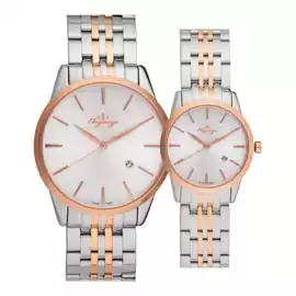 خرید ساعت مچی ست زنانه مردانه الگنگس مدل 8103-109-8104-109 با بهترین قیمت