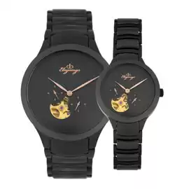 خرید ساعت مچی ست مردانه زنانه الگنگس مدل Elegangs 8117-705B-8118-705B با بهترین قیمت