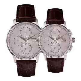 خرید ساعت مچی ست زنانه مردانه الگنگس مدل 8049-101-8050-101 با بهترین قیمت