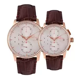 خرید ساعت مچی ست زنانه مردانه الگنگس مدل 8049-103-8050-103 با بهترین قیمت