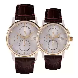 خرید ساعت مچی ست زنانه مردانه الگنگس مدل 8049-107-8050-107 با بهترین قیمت