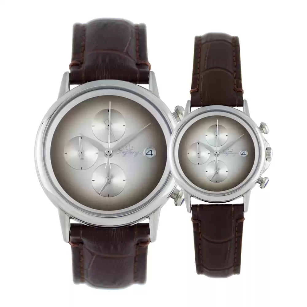 ساعت مچی ست زنانه مردانه الگنگس 8057-101-8058-101