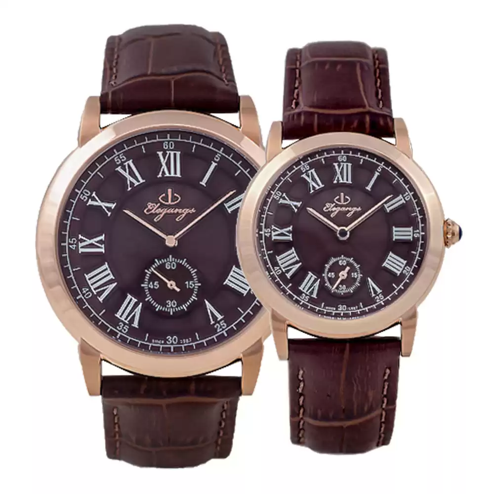 ساعت مچی ست زنانه مردانه الگانس 2060-303-2061-303