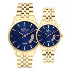 خرید ساعت مچی ست زنانه مردانه الگنگس مدل 8068-402-8069-402 با بهترین قیمت