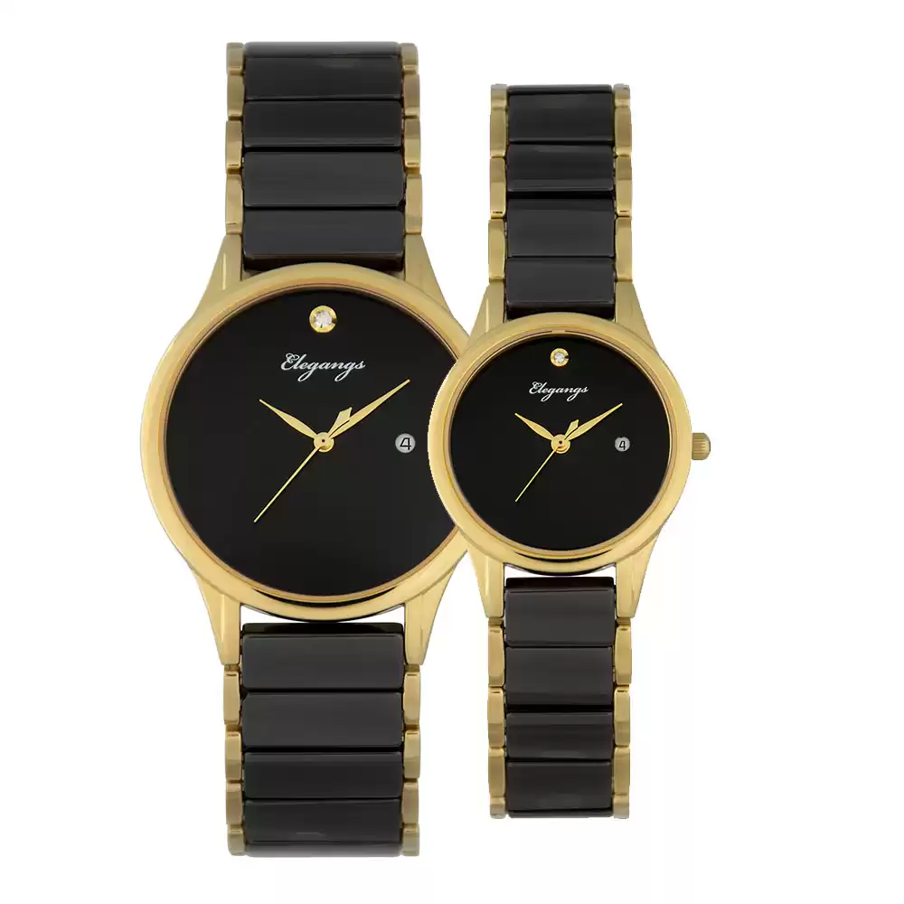 ساعت مچی ست مردانه زنانه الگنگس