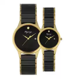 خرید ساعت مچی ست مردانه زنانه الگنگس مدل Elegangs 8127-702-8128-702 با بهترین قیمت