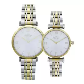 خرید ساعت مچی ست زنانه مردانه الگنگس مدل 8094-107-8095-107 با بهترین قیمت