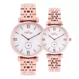 خرید ساعت مچی ست زنانه مردانه الگنگس مدل 8010-103-8011-103 با بهترین قیمت