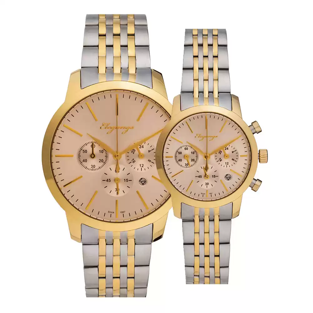 ساعت مچی ست مردانه زنانه الگنگس