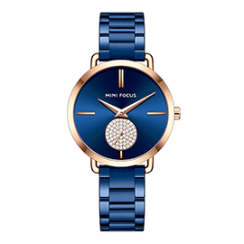 خرید ساعت مچی زنانه مینی فوکوس مدل mini focus MF0222LM-04 با بهترین قیمت