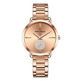 خرید ساعت مچی زنانه مینی فوکوس مدل mini focus MF0222LM-03 با بهترین قیمت