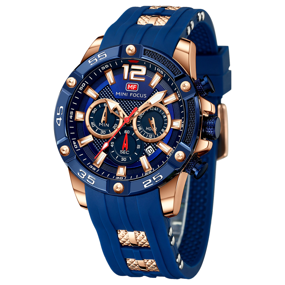 ساعت مچی مردانه مینی فوکوس mini focus MF0349GG-02