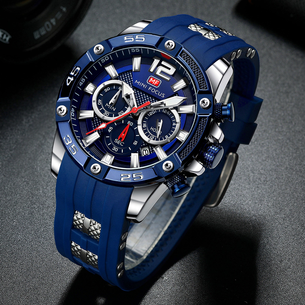 ساعت مچی مردانه مینی فوکوس mini focus MF0349GG-01