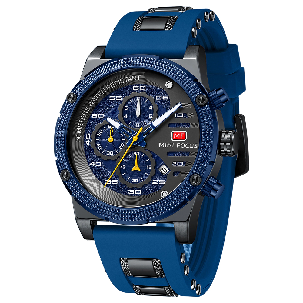 ساعت مچی مردانه مینی فوکوس mini focus MF0246GG-06