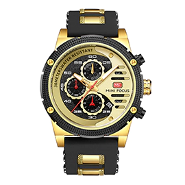 خرید ساعت مچی مردانه مینی فوکوس مدل mini focus MF0246GG-05 با بهترین قیمت