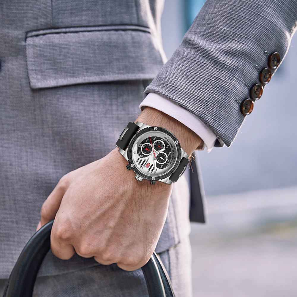 ساعت مچی مردانه مینی فوکوس mini focus MF0246GG-03