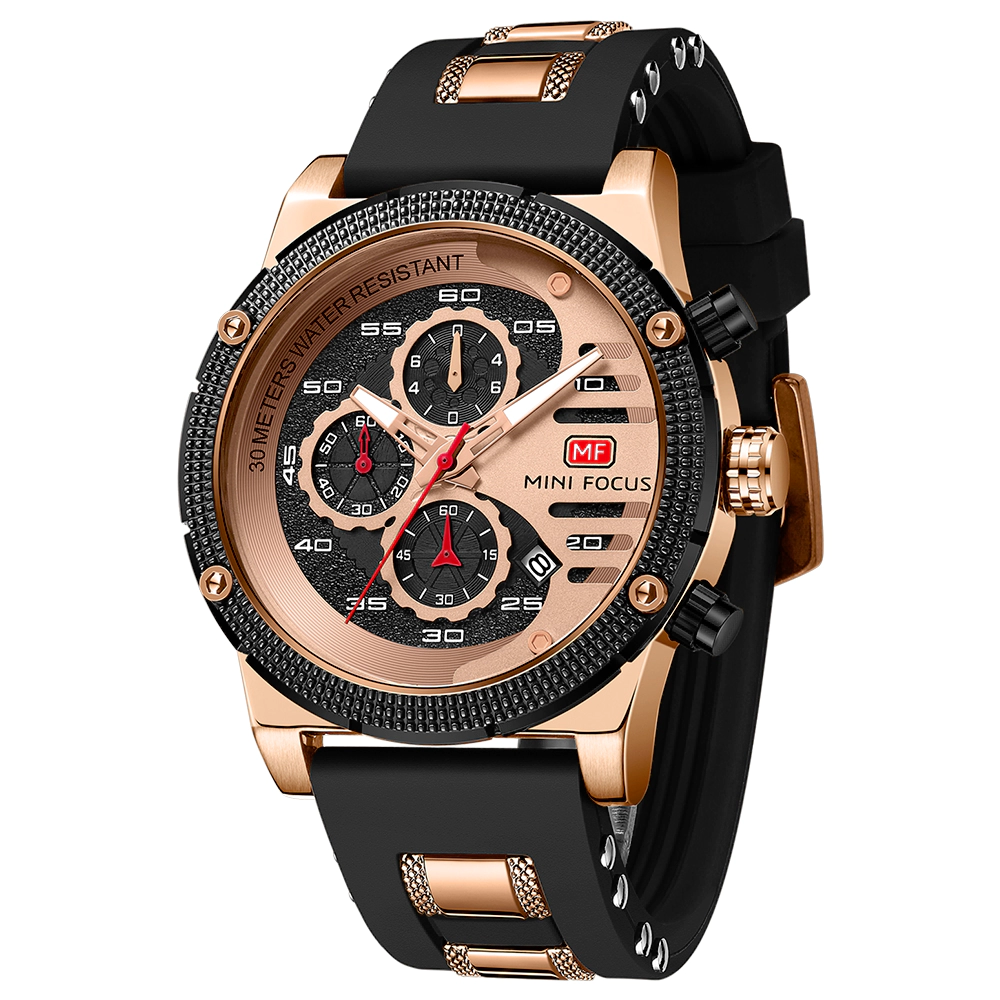 ساعت مچی مردانه مینی فوکوس mini focus MF0246GG-02
