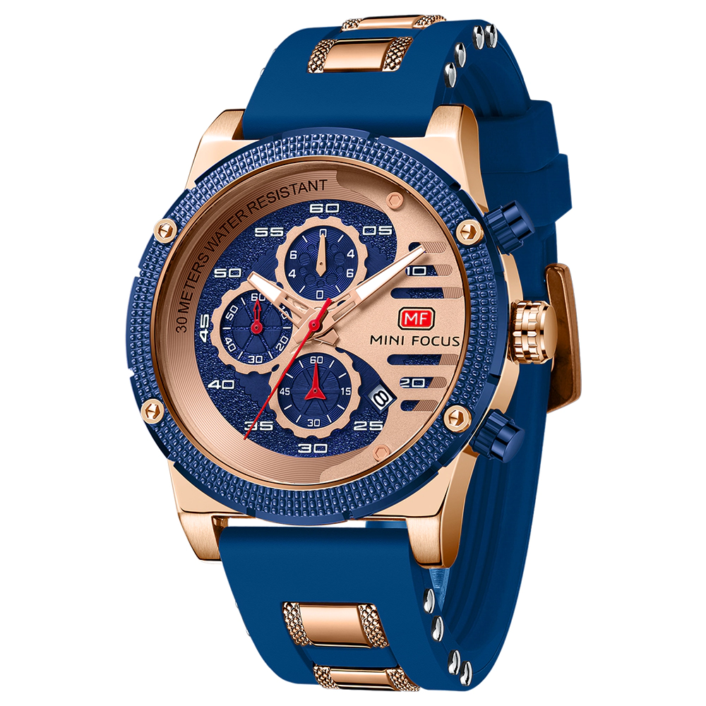 ساعت مچی مردانه مینی فوکوس mini focus MF0246GG-01