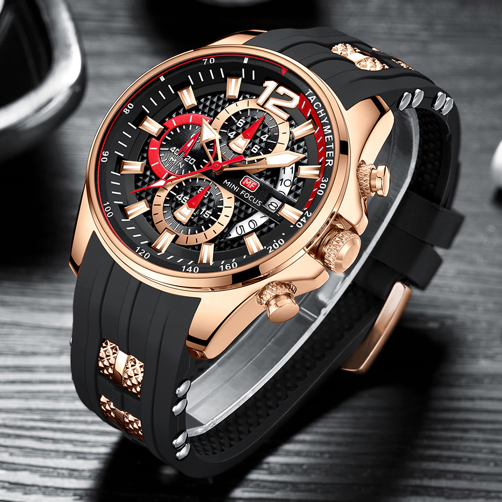 ساعت مچی مردانه مینی فوکوس mini focus MF0350GG-01