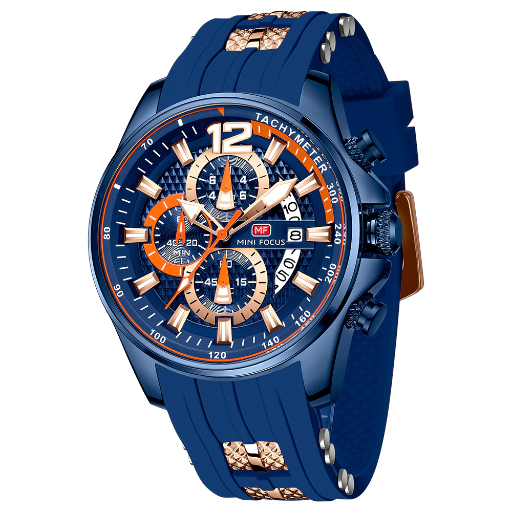 ساعت مچی مردانه مینی فوکوس mini focus MF0350GG-03