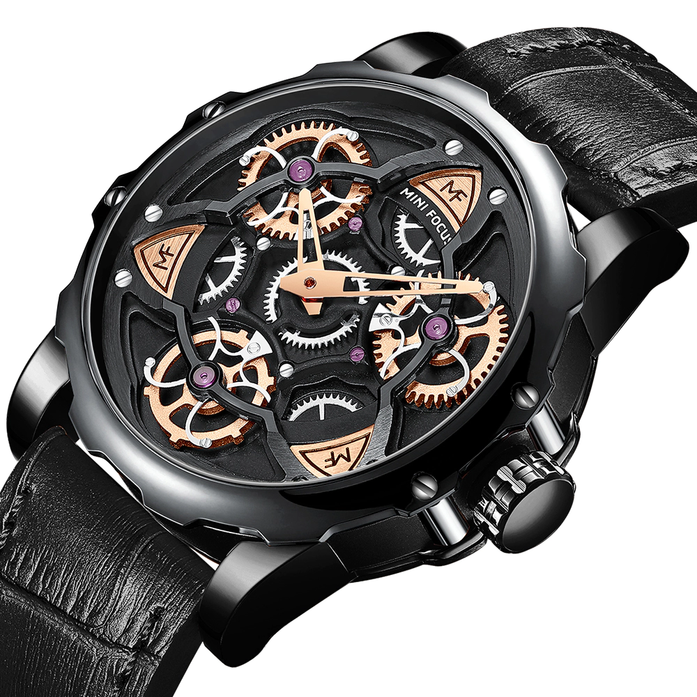 ساعت مچی مردانه مینی فوکوس mini focus MF0249GL-02