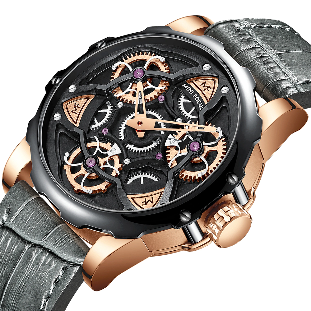 ساعت مچی مردانه مینی فوکوس mini focus MF0249GL-01