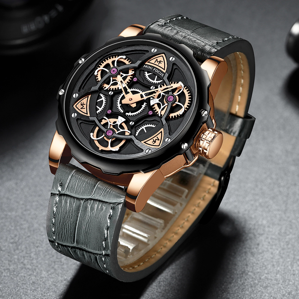 ساعت مچی مردانه مینی فوکوس mini focus MF0249GL-01