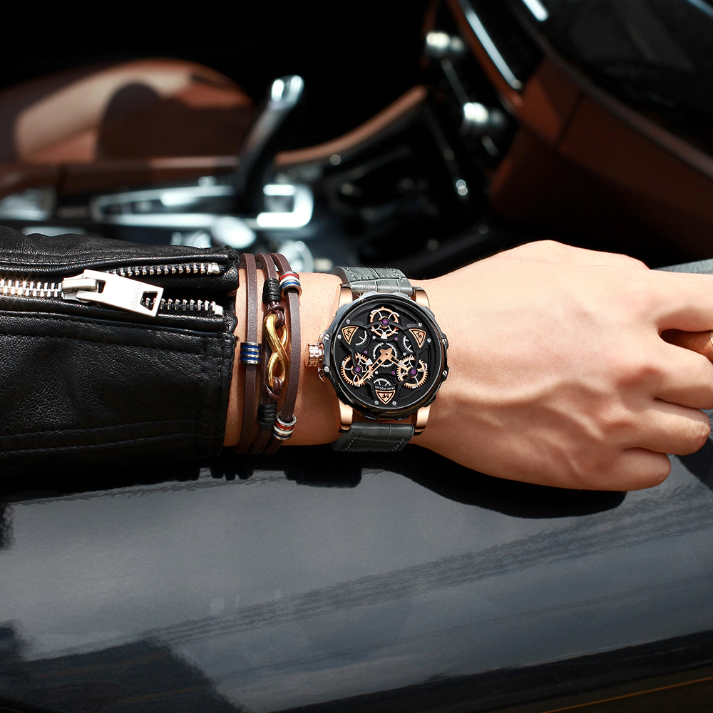 ساعت مچی مردانه مینی فوکوس mini focus MF0249GL-01