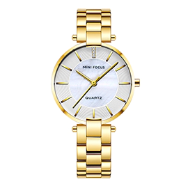 خرید ساعت مچی زنانه مینی فوکوس مدل mini focus MF0224LM-02 با بهترین قیمت