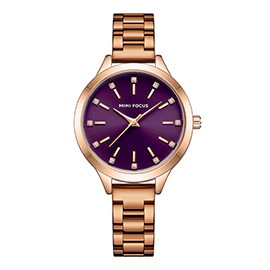 خرید ساعت مچی زنانه مینی فوکوس مدل mini focus MF0367LL-05 با بهترین قیمت