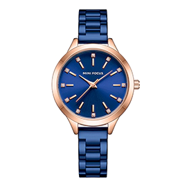 خرید ساعت مچی زنانه مینی فوکوس مدل mini focus MF0367LL-04 با بهترین قیمت