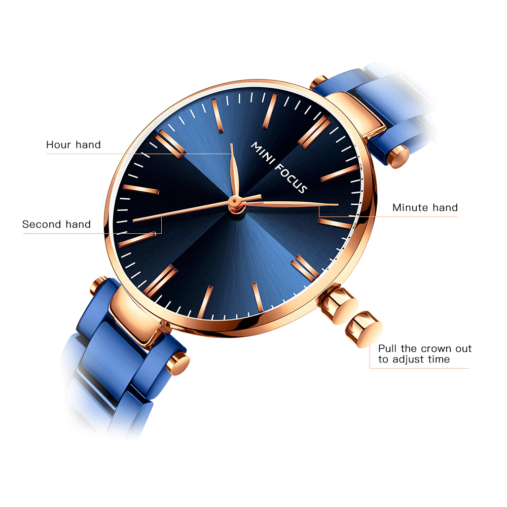 ساعت مچی زنانه مینی فوکوس mini focus MF0265LL-04