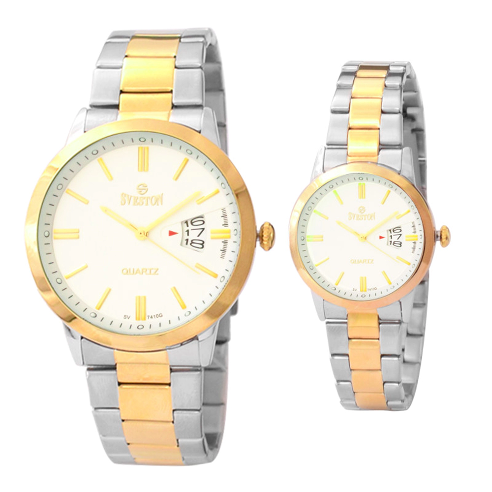 ساعت مچی ست زنانه و مردانه سویستون