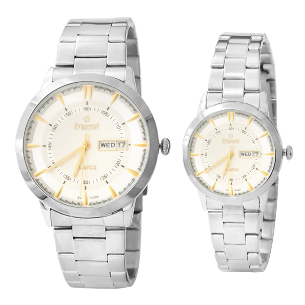 ساعت مچی ست زنانه و مردانه سویستون