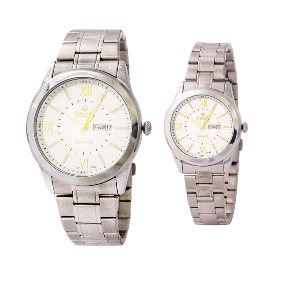 ساعت مچی ست زنانه و مردانه سویستون