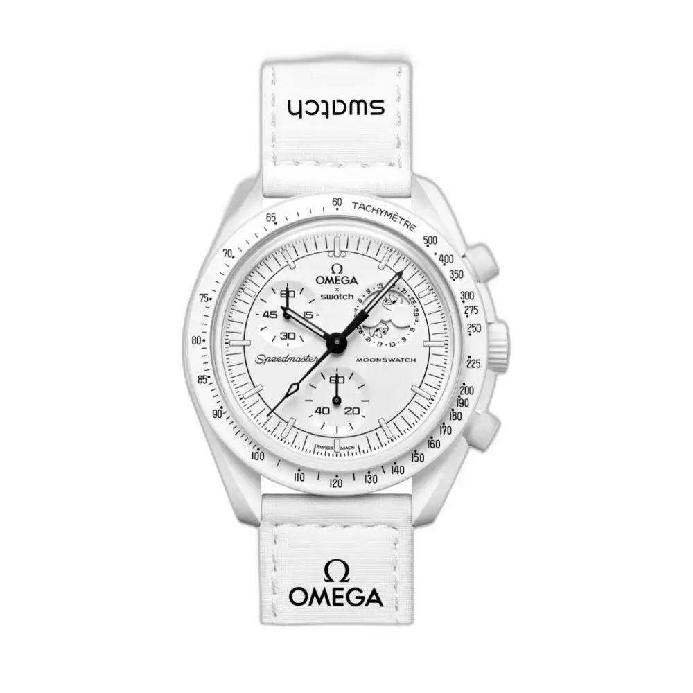 ساعت مچی امگا سواچ MISSION TO THE MOONPHASE-SO33W700