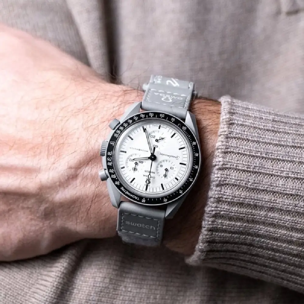 ساعت مچی امگا سواچ MOONSWATCH 1965-SO33M106