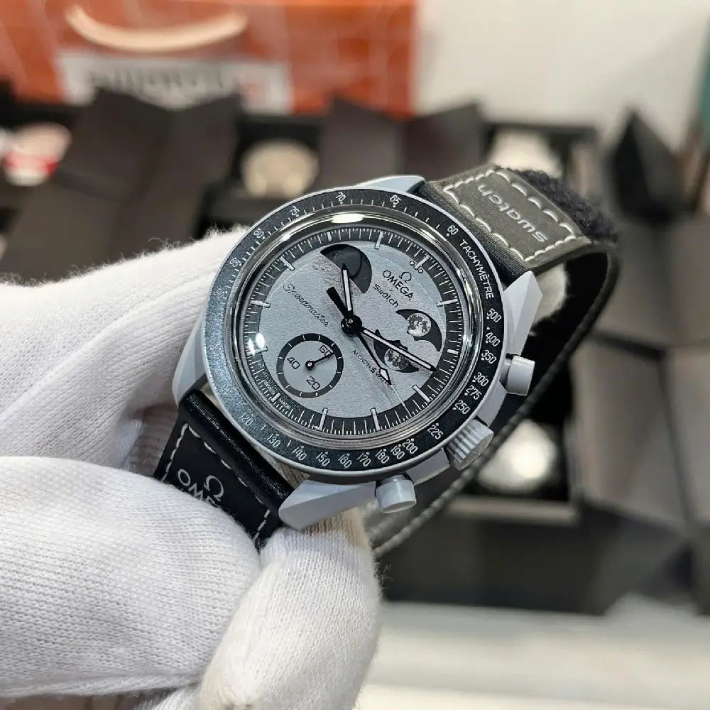 ساعت مچی امگا سواچ MISSION TO EARTHPHASE-SO33M700