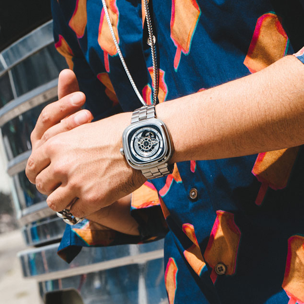 ساعت مچی سون فرایدی مردانه SEVENFRIDAY SF-P1B/01M