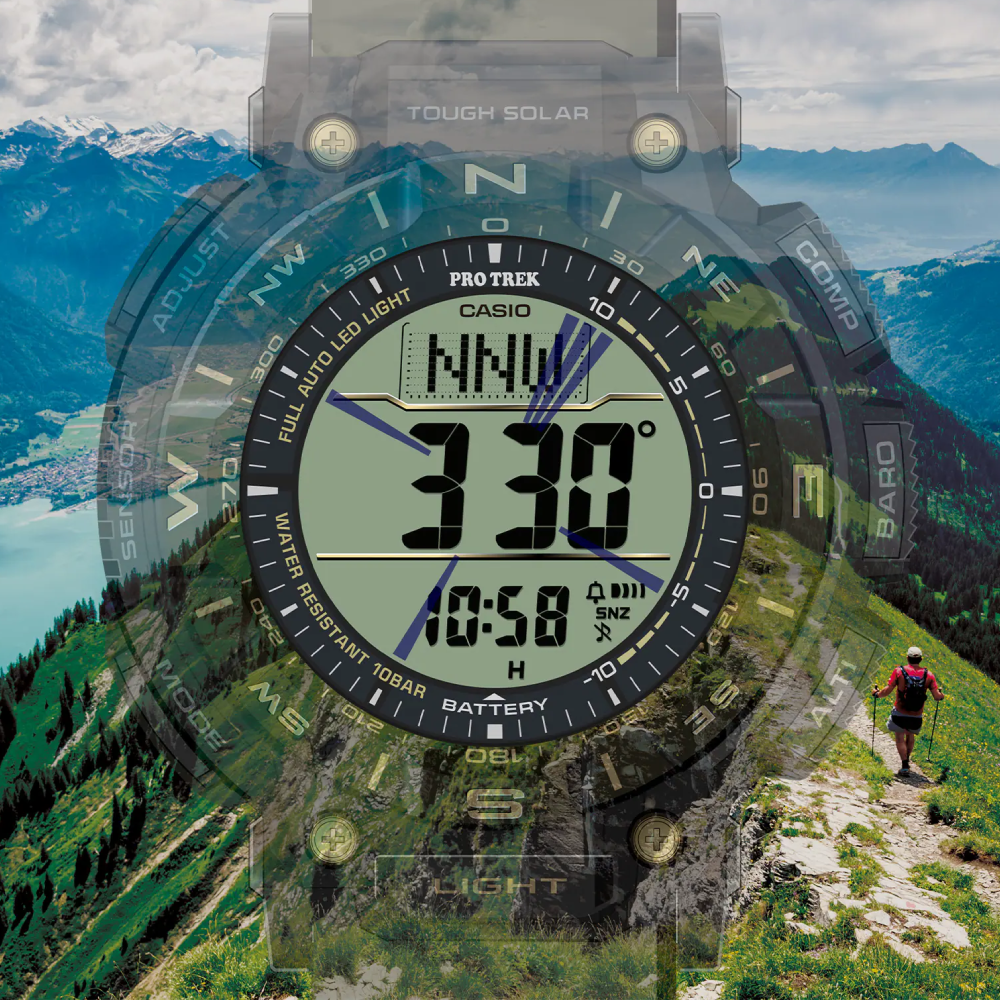 ساعت مچی پروترک مردانه PROTREK PRG-340ANS-3D