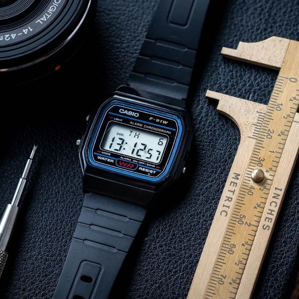 ساعت مچی کاسیو casio F-91W-1D