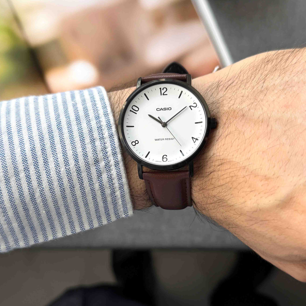 ساعت کاسیو مردانه CASIO MTP-VT03BL-7B